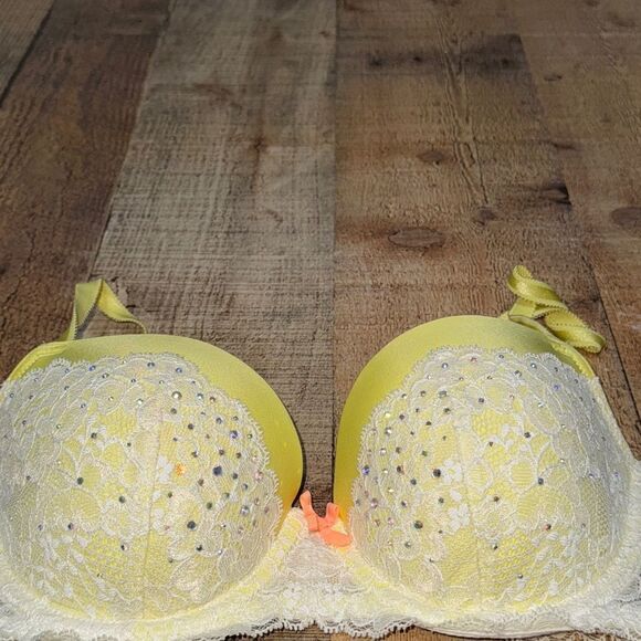 Victoria's Secret Dream Angels Lined Demi Bra BLING 34C - Picture 10 of 10